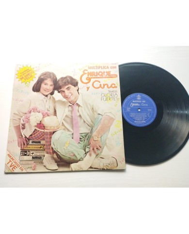 ENRIQUE Y ANA MULTIPLICA CON GLORIA FUERTES 1980 - LP Vinilo 12" G+/G+ ENRIQUE Y ANA MULTIPLICA CON GLORIA FUERTES 1980 - LP Vinilo 12" G+/G+