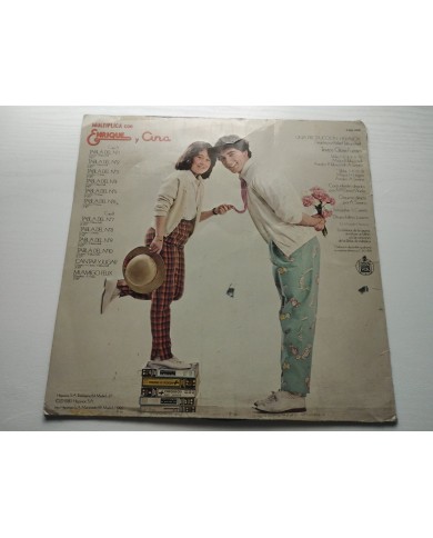 ENRIQUE Y ANA MULTIPLICA CON GLORIA FUERTES 1980 - LP Vinilo 12" G+/G+ ENRIQUE Y ANA MULTIPLICA CON GLORIA FUERTES 1980 - LP Vinilo 12" G+/G+