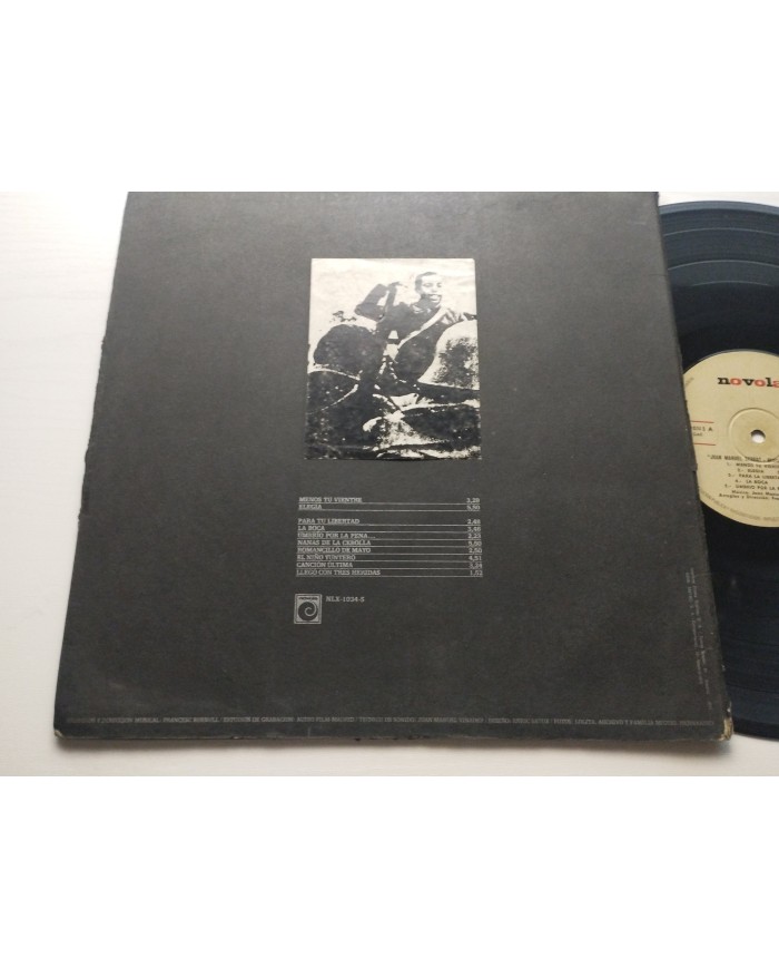 Joan Manuel Serrat Miguel HErnandez Novola NLX1034 1972 - LP Vinilo 12" G+/VG