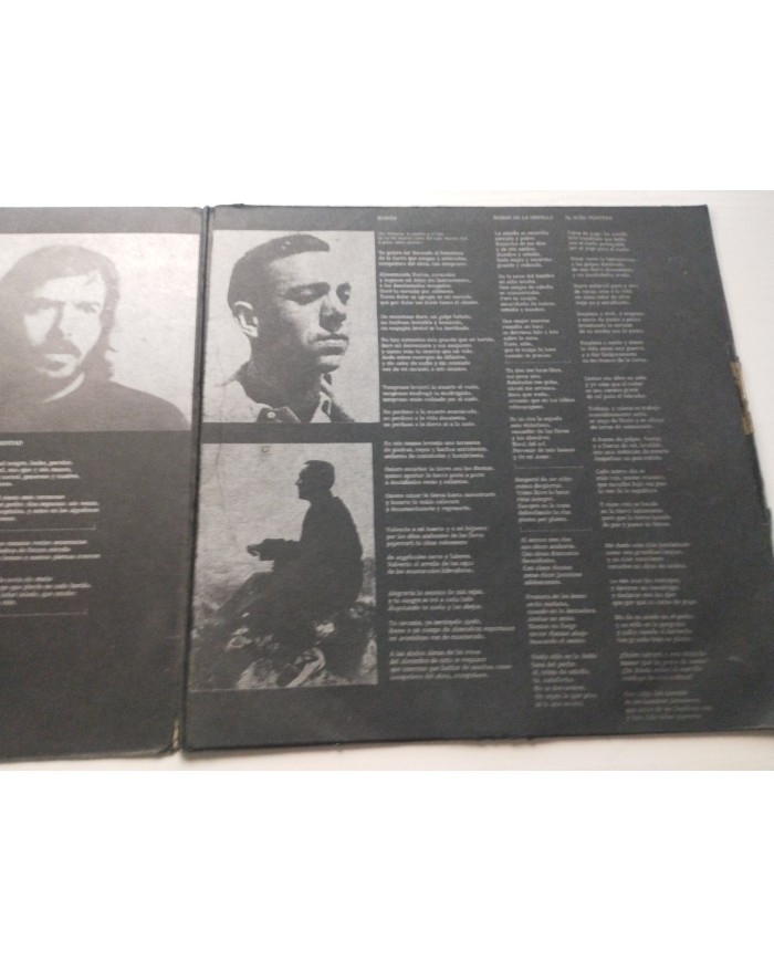Joan Manuel Serrat Miguel HErnandez Novola NLX1034 1972 - LP Vinilo 12" G+/VG