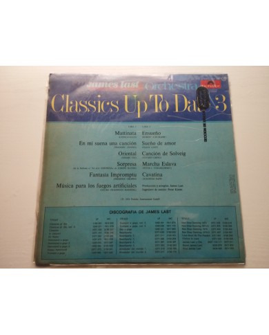 James Last Classics Up To Date 3 Polydor 1975 2371538 - LP 12" Vinilo VG/VG James Last Classics Up To Date 3 Polydor 1975 2371538 - LP 12" Vinilo VG/VG
