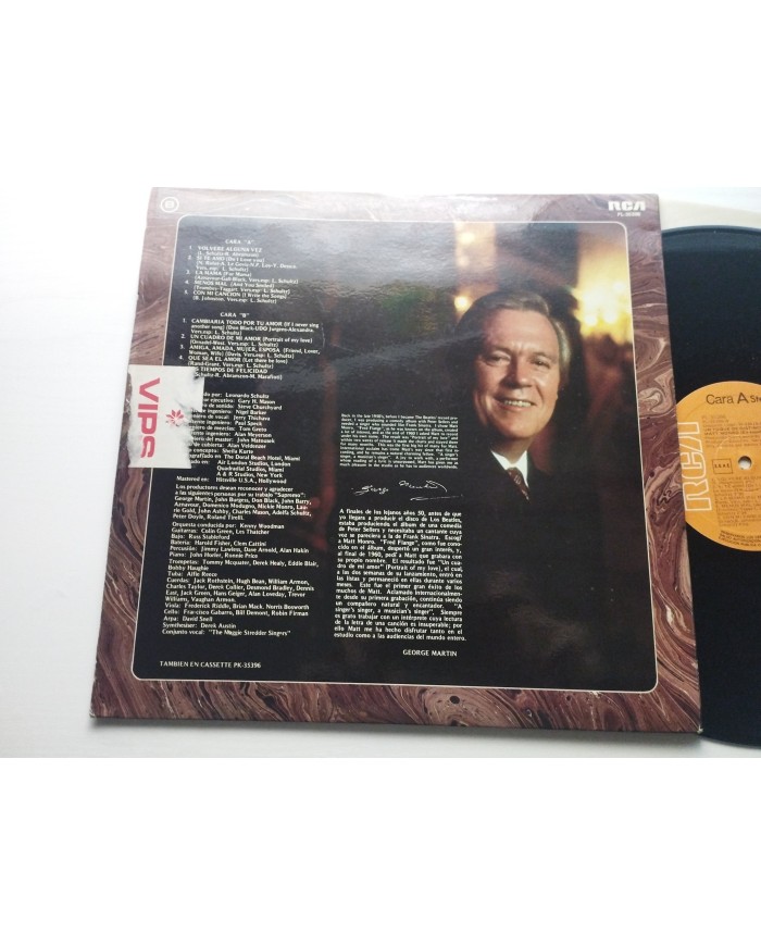 Matt Monro Un Toque de Distincion En Español RCA PL35396 - LP Vinilo 12" VG/VG