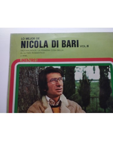 Nicola Di Bari Lo Mejor de 1979 Spain Press RCA NL-31489 - LP Vinilo 12" VG/VG Nicola Di Bari Lo Mejor de 1979 Spain Press RCA NL-31489 - LP Vinilo 12" VG/VG