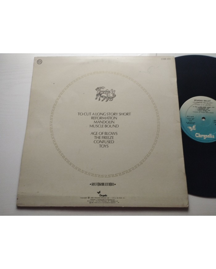 Spandau Ballet Journeys To Glory 1981 Chrysalis CHR1331 - LP Vinilo 12" VG/VG 2T