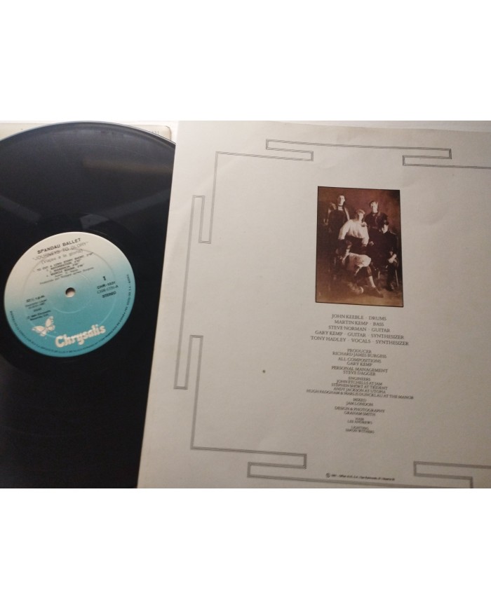 Spandau Ballet Journeys To Glory 1981 Chrysalis CHR1331 - LP Vinilo 12" VG/VG 2T