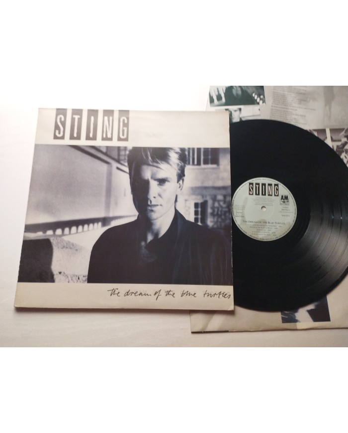 Sting The Dream Of The Blue Turtles AM 393750 Spain Press LP Vinilo 12" VG/VG