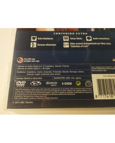 Castle Septima Temporada Completa - DVD Region 2 Espa?ol Ingles 3T