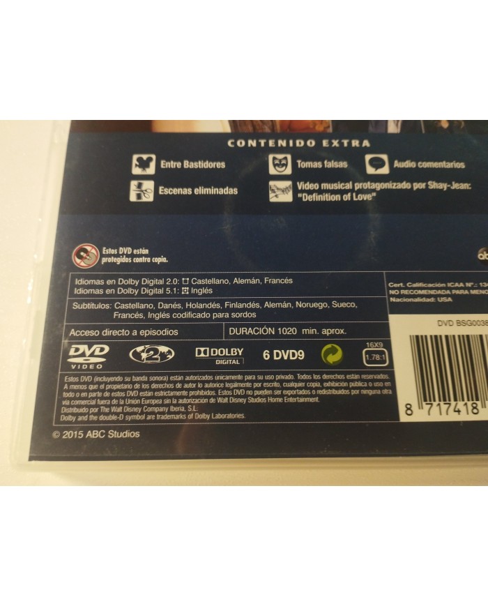 Castle Septima Temporada Completa - DVD Region 2 Espa?ol Ingles 3T