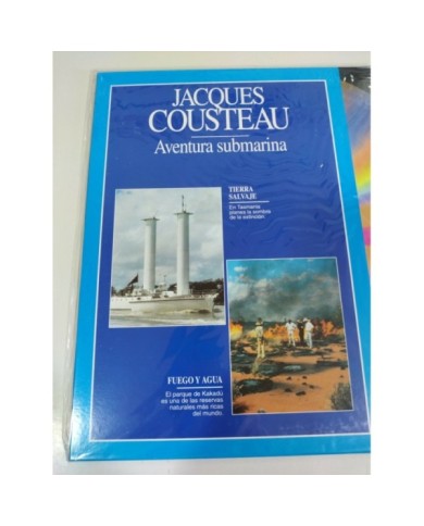 Jacques Cousteau Mas Alla de las Antipodas - LASERDISC LD 2T Jacques Cousteau Mas Alla de las Antipodas - LASERDISC LD 2T