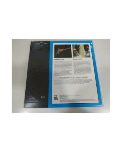 Jacques Cousteau Mas Alla de las Antipodas - LASERDISC LD 2T Jacques Cousteau Mas Alla de las Antipodas - LASERDISC LD 2T