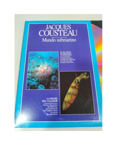 Jacques Cousteau El Planeta Sumergido Noche del Calamar - LASERDISC LD - 2T Jacques Cousteau El Planeta Sumergido Noche del Calamar - LASERDISC LD - 2T