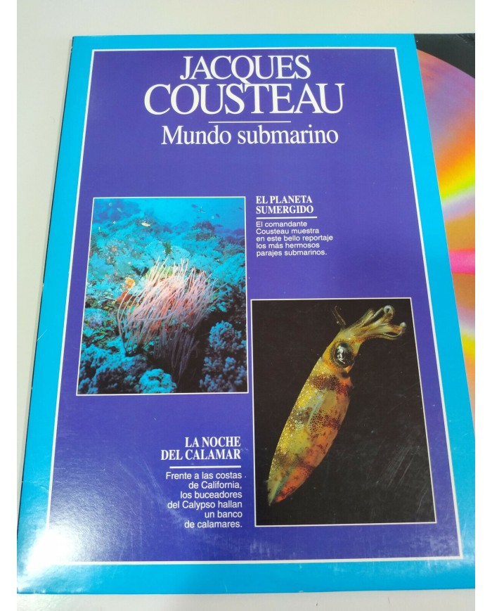 Jacques Cousteau El Planeta Sumergido Noche del Calamar - LASERDISC LD - 2T Jacques Cousteau El Planeta Sumergido Noche del Calamar - LASERDISC LD - 2T