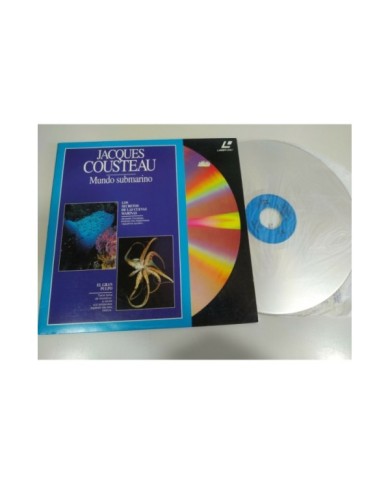 Jacques Cousteau Gran Pulpo Secretos Cuevas Submarinas - LASERDISC LD - 2T Jacques Cousteau Gran Pulpo Secretos Cuevas Submarinas - LASERDISC LD - 2T