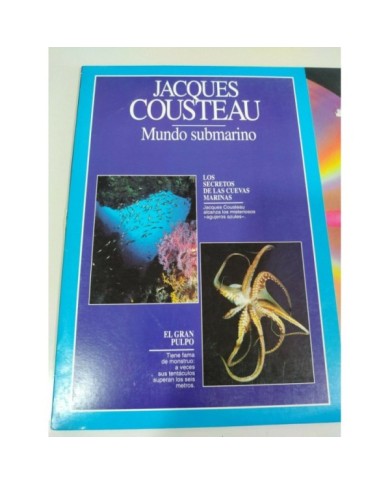 Jacques Cousteau Gran Pulpo Secretos Cuevas Submarinas - LASERDISC LD - 2T Jacques Cousteau Gran Pulpo Secretos Cuevas Submarinas - LASERDISC LD - 2T
