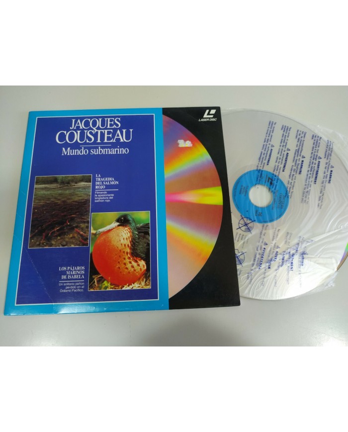 National Geographic Tragedia Salmon Rojo Pajaros Isabela - LASERDISC LD 2T National Geographic Tragedia Salmon Rojo Pajaros Isabela - LASERDISC LD 2T