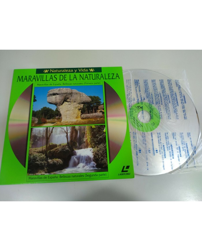 Maravillas Naturaleza de Espa?a Bellezas Naturales - LASERDISC LD - 2T Maravillas Naturaleza de Espa?a Bellezas Naturales - LASERDISC LD - 2T