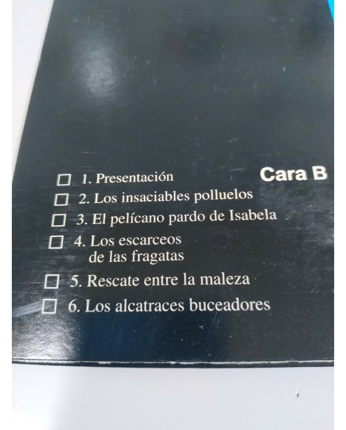 Jacques Cousteau Tragedia Salmon Rojo Pajaros Marinos Isabela LASERDISC LD - 2T Jacques Cousteau Tragedia Salmon Rojo Pajaros Marinos Isabela LASERDISC LD - 2T