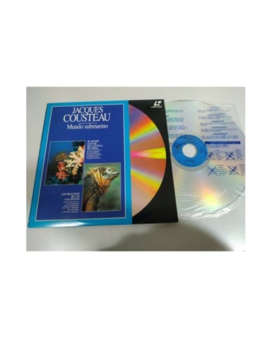 Jacques Cousteau Dragones Galapagos Jungla de Coral - LASERDISC LD - 2T Jacques Cousteau Dragones Galapagos Jungla de Coral - LASERDISC LD - 2T