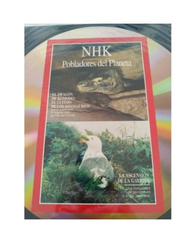 NHK Pobladores del Planeta Dragon Komodo Gaviota Lemures Mono LASERDISC Nuevo 2T NHK Pobladores del Planeta Dragon Komodo Gaviota Lemures Mono LASERDISC Nuevo 2T