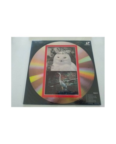 NHK Pobladores del Planeta Buho Pajaros Grulla Rinoceronte - LASERDISC LD - 2T NHK Pobladores del Planeta Buho Pajaros Grulla Rinoceronte - LASERDISC LD - 2T
