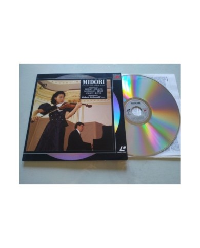 Midori Live At Carnagie Hall Mozart Strauss Beethoven 1991 - LASERDISC LD - 2T Midori Live At Carnagie Hall Mozart Strauss Beethoven 1991 - LASERDISC LD - 2T