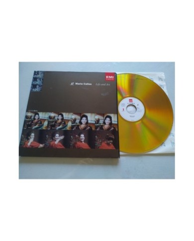 Maria Callas Life And Art EMI 1991 pmi - LASERDISC LD - 2T Maria Callas Life And Art EMI 1991 pmi - LASERDISC LD - 2T