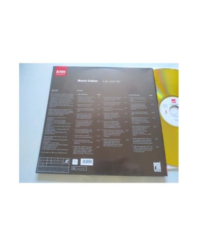 Maria Callas Life And Art EMI 1991 pmi - LASERDISC LD - 2T Maria Callas Life And Art EMI 1991 pmi - LASERDISC LD - 2T