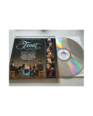 The Trout Die Forelle La Truite Barenboim Perlman Mehta - LASERDISC LD - 2T The Trout Die Forelle La Truite Barenboim Perlman Mehta - LASERDISC LD - 2T