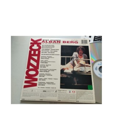 Wozzeck Berg Abbado Dresen Wiener Staatsoper - LASERDISC LD - 2T Wozzeck Berg Abbado Dresen Wiener Staatsoper - LASERDISC LD - 2T