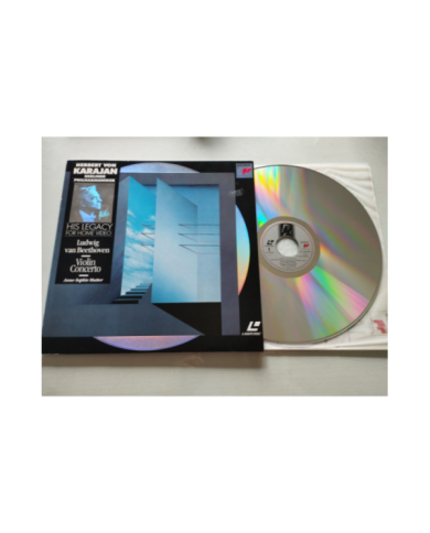 Beethoven Violin Concerto Karajan Sony 1991 - LASERDISC LD - 2T Beethoven Violin Concerto Karajan Sony 1991 - LASERDISC LD - 2T