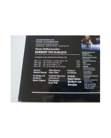 Mozart Don Giovanni Karajan Sony 1991 Ramey Tomowa Sintow - 2 x LASERDISC LD Am Mozart Don Giovanni Karajan Sony 1991 Ramey Tomowa Sintow - 2 x LASERDISC LD Am