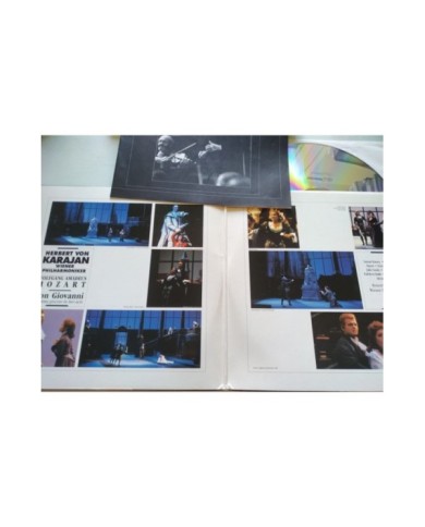 Mozart Don Giovanni Karajan Sony 1991 Ramey Tomowa Sintow - 2 x LASERDISC LD Am Mozart Don Giovanni Karajan Sony 1991 Ramey Tomowa Sintow - 2 x LASERDISC LD Am