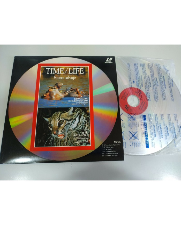 Time Life Hipopotamos Serpientes Asiaticas Africanas - LASERDISC LD - 2T Time Life Hipopotamos Serpientes Asiaticas Africanas - LASERDISC LD - 2T
