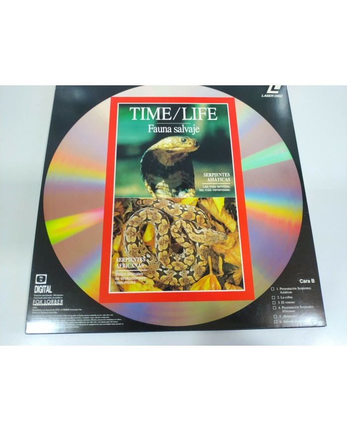 Time Life Hipopotamos Serpientes Asiaticas Africanas - LASERDISC LD - 2T Time Life Hipopotamos Serpientes Asiaticas Africanas - LASERDISC LD - 2T