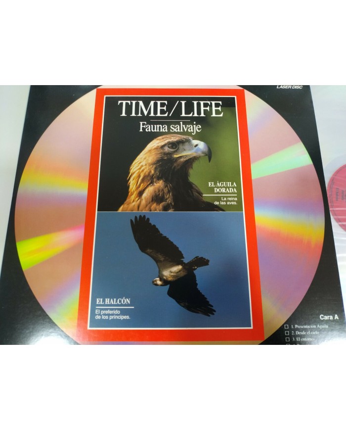 Time Life Aguila Dorada Halcon Vison Castor - LASERDISC LD - 2T Time Life Aguila Dorada Halcon Vison Castor - LASERDISC LD - 2T