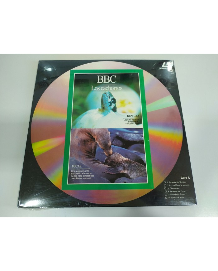 BBC Los Cachorros Reptiles Focas Insectos Elefantes - LASERDISC LD Nuevo 2T BBC Los Cachorros Reptiles Focas Insectos Elefantes - LASERDISC LD Nuevo 2T