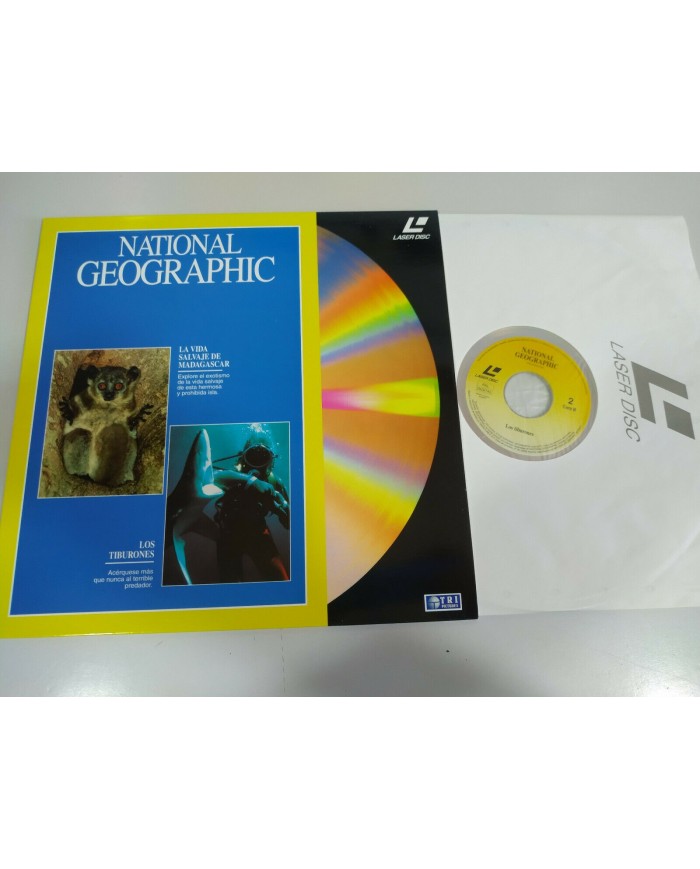 National Geographic Oso Pardo Misterios animales Australia - LASERDISC LD - 2T National Geographic Oso Pardo Misterios animales Australia - LASERDISC LD - 2T