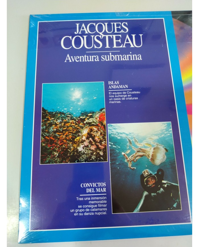 Jacques Cousteau Islas Andaman Convictos Mar Aventura Submarina LASERDISC LD 2T Jacques Cousteau Islas Andaman Convictos Mar Aventura Submarina LASERDISC LD 2T