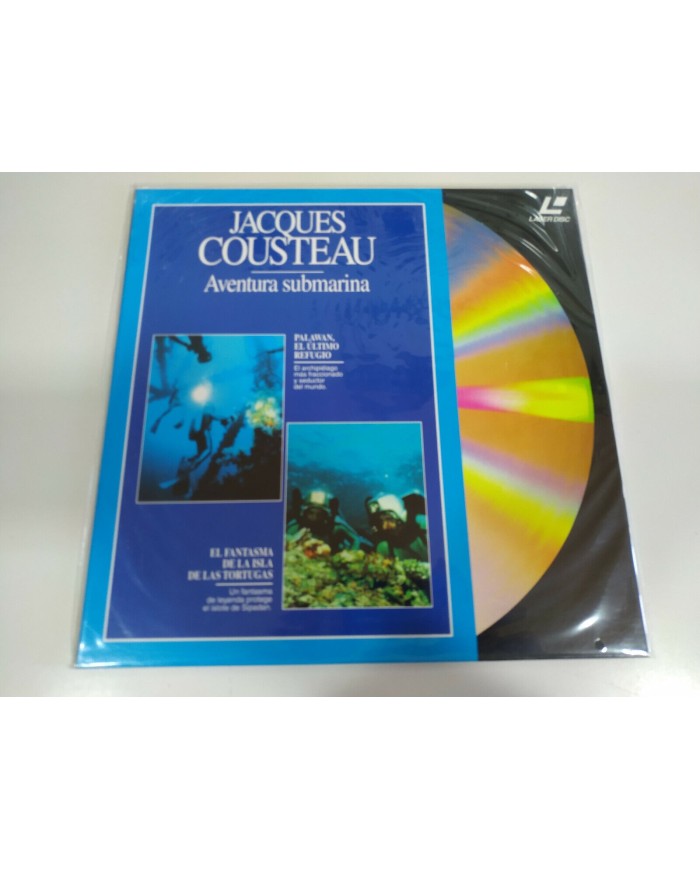Jacques Cousteau Palawan Ultimo Refugio Isla Tortugas - LASERDISC LD 2T Jacques Cousteau Palawan Ultimo Refugio Isla Tortugas - LASERDISC LD 2T
