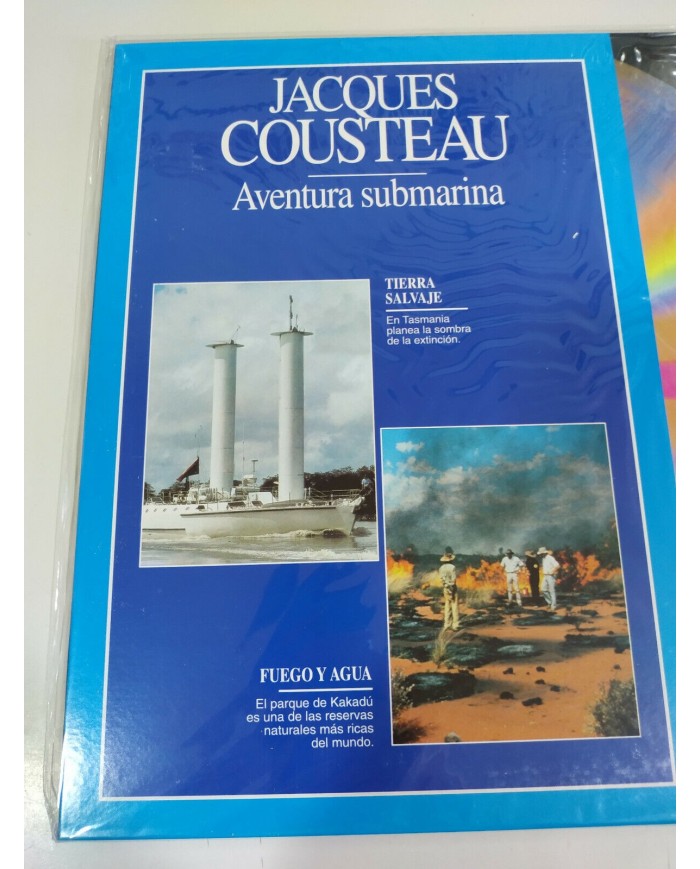 Jacques Cousteau Tierra Salvaje Tasmania Kakadu Tierra Agua - LASERDISC LD - 2T