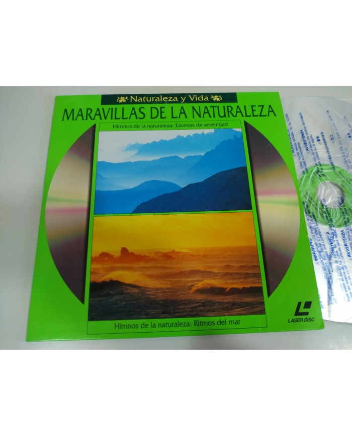 Maravillas Naturaleza Himnos Escenas de Serenidad - LASERDISC LD - 2T Maravillas Naturaleza Himnos Escenas de Serenidad - LASERDISC LD - 2T