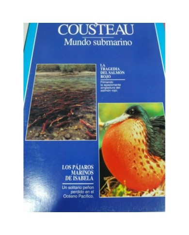 Jacques Cousteau Tragedia Salmon Rojo Pajaros Marinos Isabela LASERDISC LD - 2T Jacques Cousteau Tragedia Salmon Rojo Pajaros Marinos Isabela LASERDISC LD - 2T