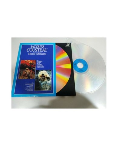 Jacques Cousteau Increible Camino Langosta Insumergible Nutria LASERDISC LD - 2T Jacques Cousteau Increible Camino Langosta Insumergible Nutria LASERDISC LD - 2T