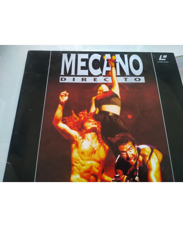 Mecano en Directo 1992 BMG 112 min 24 tracks - LASERDISC LD Español