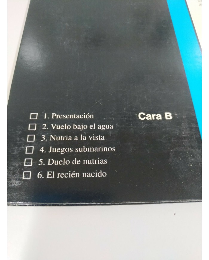 Jacques Cousteau Increible Camino Langosta Insumergible Nutria LASERDISC LD - 2T