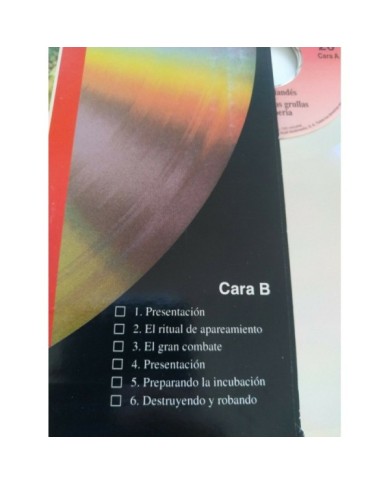 NHK Pobladores del Planeta Buho Finlandes Grulla Rinoceronte - LASERDISC LD - 2T NHK Pobladores del Planeta Buho Finlandes Grulla Rinoceronte - LASERDISC LD - 2T