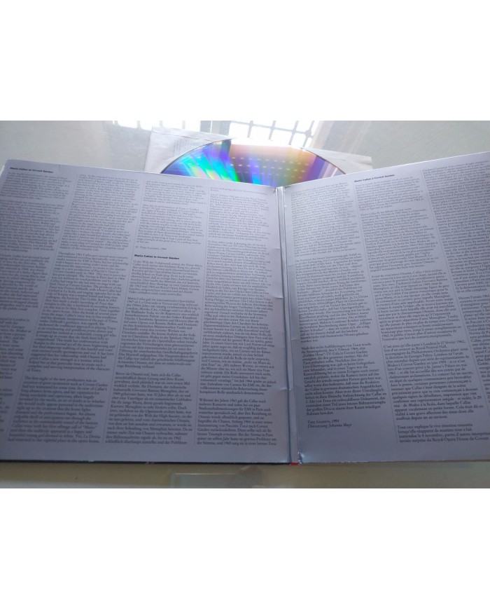 Maria Callas At Covent Garden EMI 1962 and 1964 - LASERDISC LD - 2T