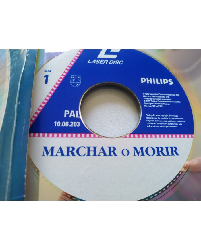 Marchar o Morir Gene Hackman Terence Hill Von Sydow - LASERDISC LD Español