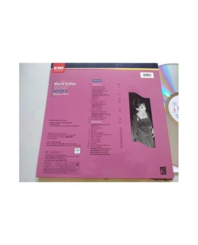 Maria Callas Debuts a Paris 1958 Puccini Tosca Verdi 1991 - LASERDISC LD - 2T Maria Callas Debuts a Paris 1958 Puccini Tosca Verdi 1991 - LASERDISC LD - 2T