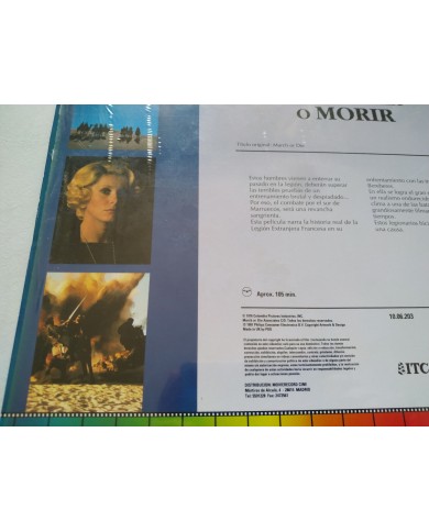Marchar o Morir Gene Hackman Terence Hill Von Sydow - LASERDISC LD Español Marchar o Morir Gene Hackman Terence Hill Von Sydow - LASERDISC LD Español